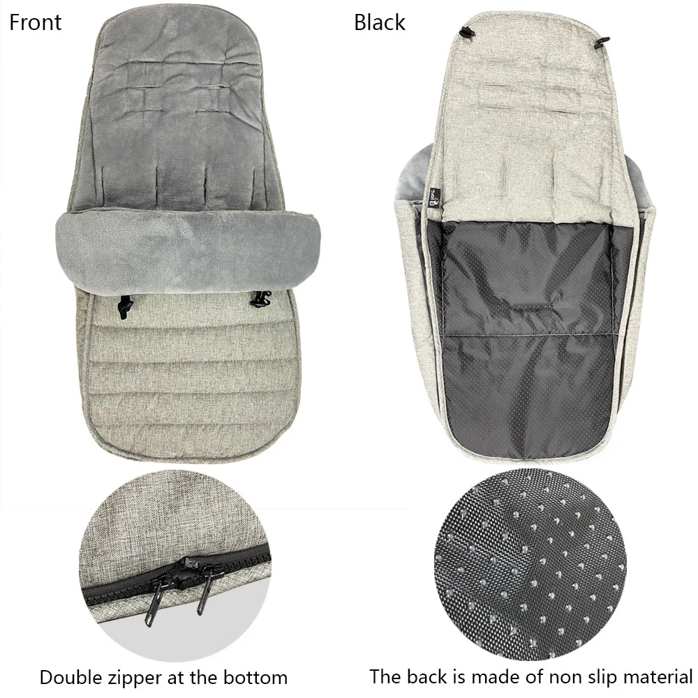 Baby Stroller Warm Footmuff Windproof Sleepsack For Bugaboo Bee5 Bee3 Baby Stroller Accessories Winter Sleeping Bag