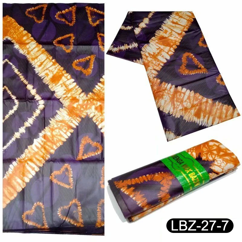 Последние бассейна Riche Getzner высокое качество полиэстер хлопок Базен Riche Senegal Guinea парча ткань для женщин Мужская одежда LBZ-27