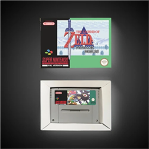 

The Legend of Zeldaed Parallel Worlds - EUR Version RPG Game Card Battery Save With Retail Box
