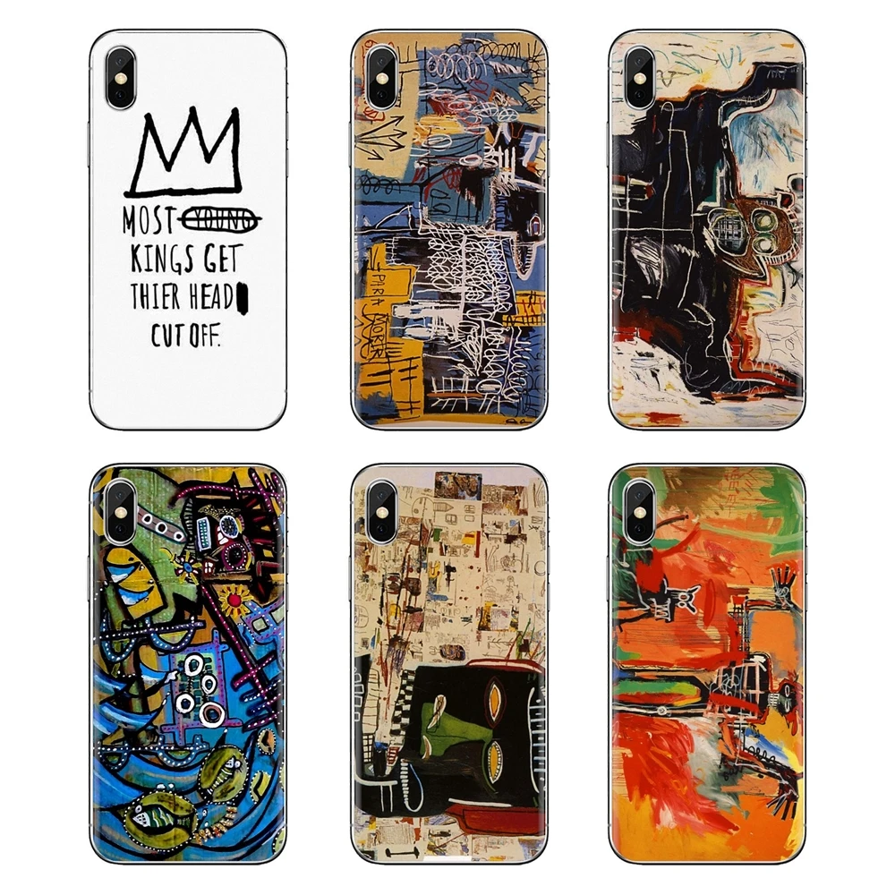 Чехол для телефона huawei Honor 7X V10 6C V9 6A Play 9 mate 10 Pro Y7 Y5 P8 P10 Lite Plus GR5 2017 Jean Michel Basquiat Artwork |