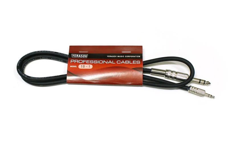 Acoustic cable 2M 6.3-3.5mm yerasov | 10-2m Электроника