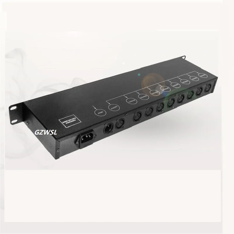 8 Kanal DMX-Splitter Signal Verstärker DMX512 LED Splitter Distributor Verteiler 