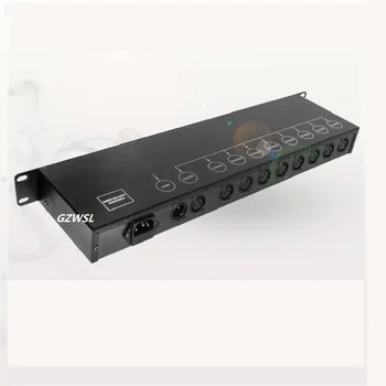 

8 Way Distributor DMX512 Signal Amplifier Splitter Output Show lighting DMX Controller