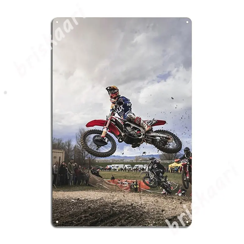 

Motorcross Metal Signs Club Bar Classic Wall Plaque Cinema Living Room Tin sign Posters