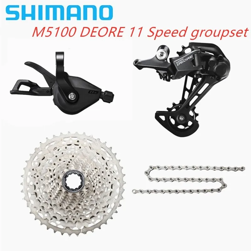 Shimano SLX M7000 m5100 4 шт. указано велосипед комплект mtb11-speed задний переключатель