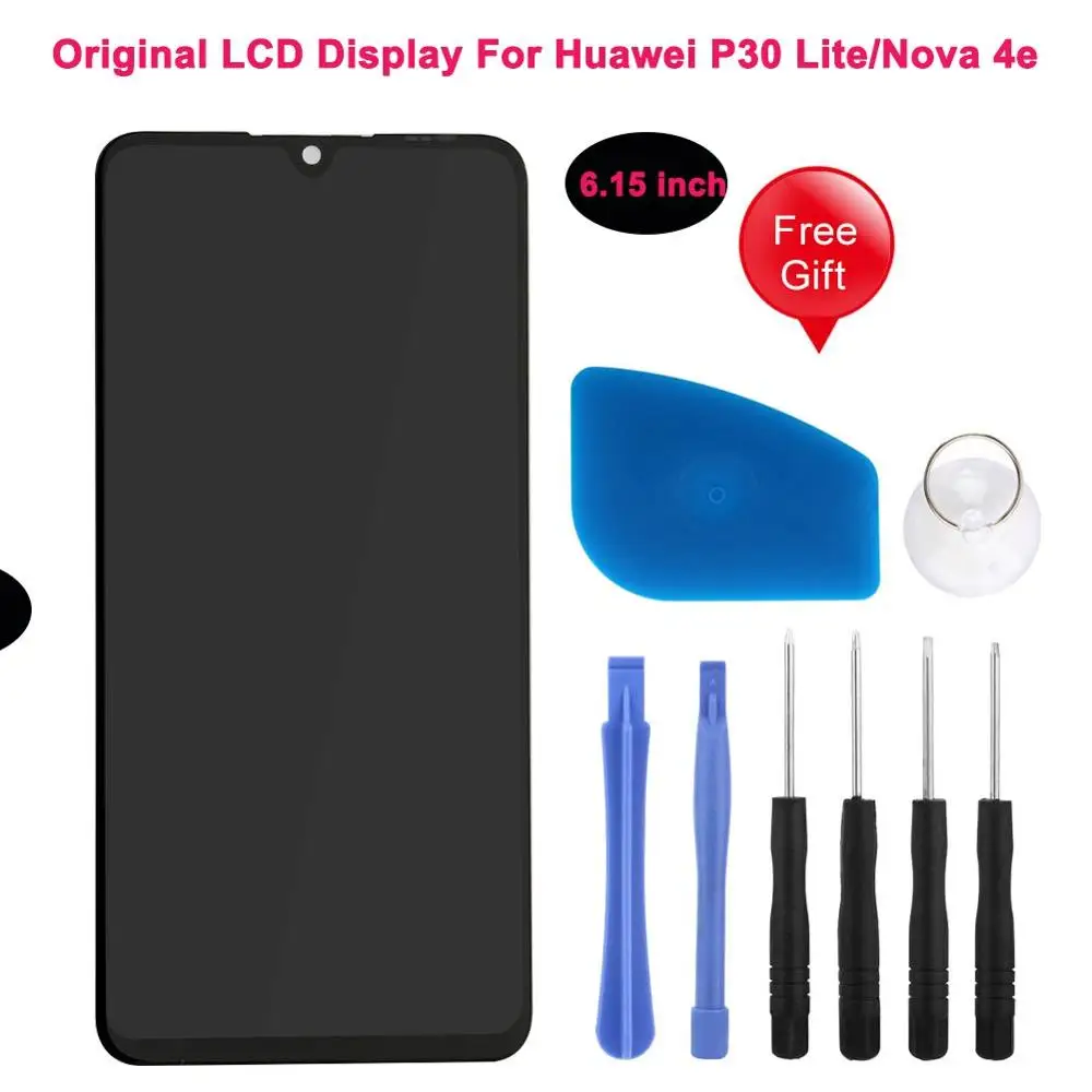 Оригинальный ЖК дисплей Yeesite AAA для Huawei P30 Lite экран HUAWEI Nova 4e MAR LX1 LX2 AL01 2312*1080|Экраны