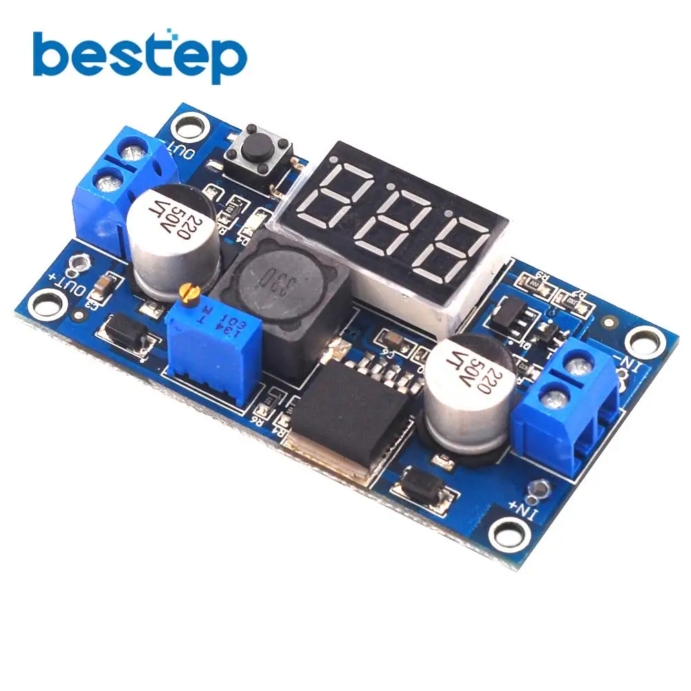 Lm2577 Dc-Dc Boost Step Up Modulo Convertitore Digital Display Voltmetro Del Tester Di Tensione 3A Di Uscita 3-34V A 4 -35V