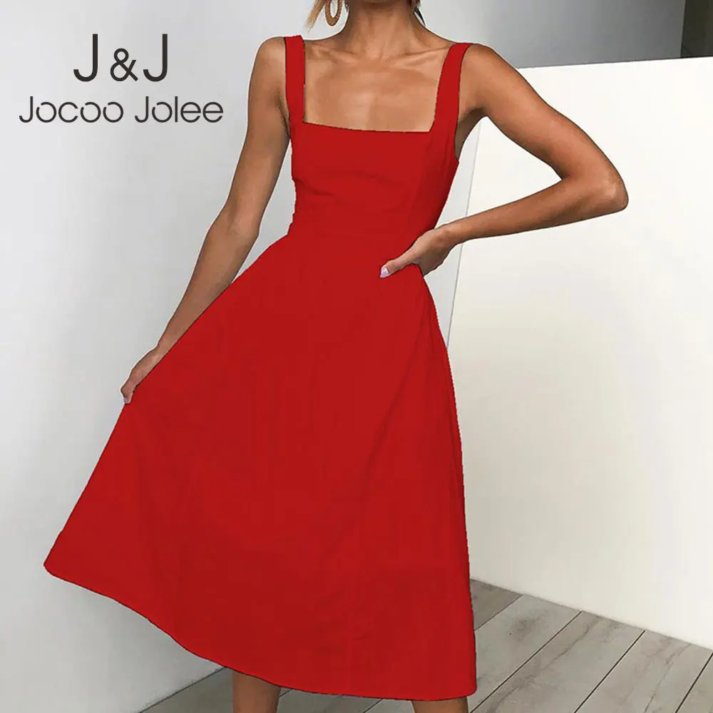 black midi dress summer