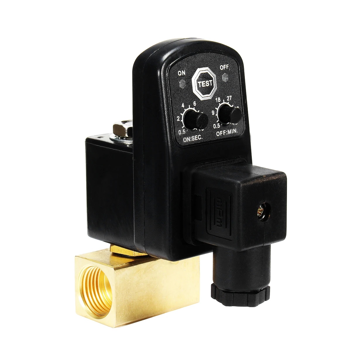 1pc G1 / 2" Electronic Timed Drain Valve AC110V/AC220V Mayitr Air Compressor Gas Tank Automatic 2-way Drain Valve 1.6Mpa