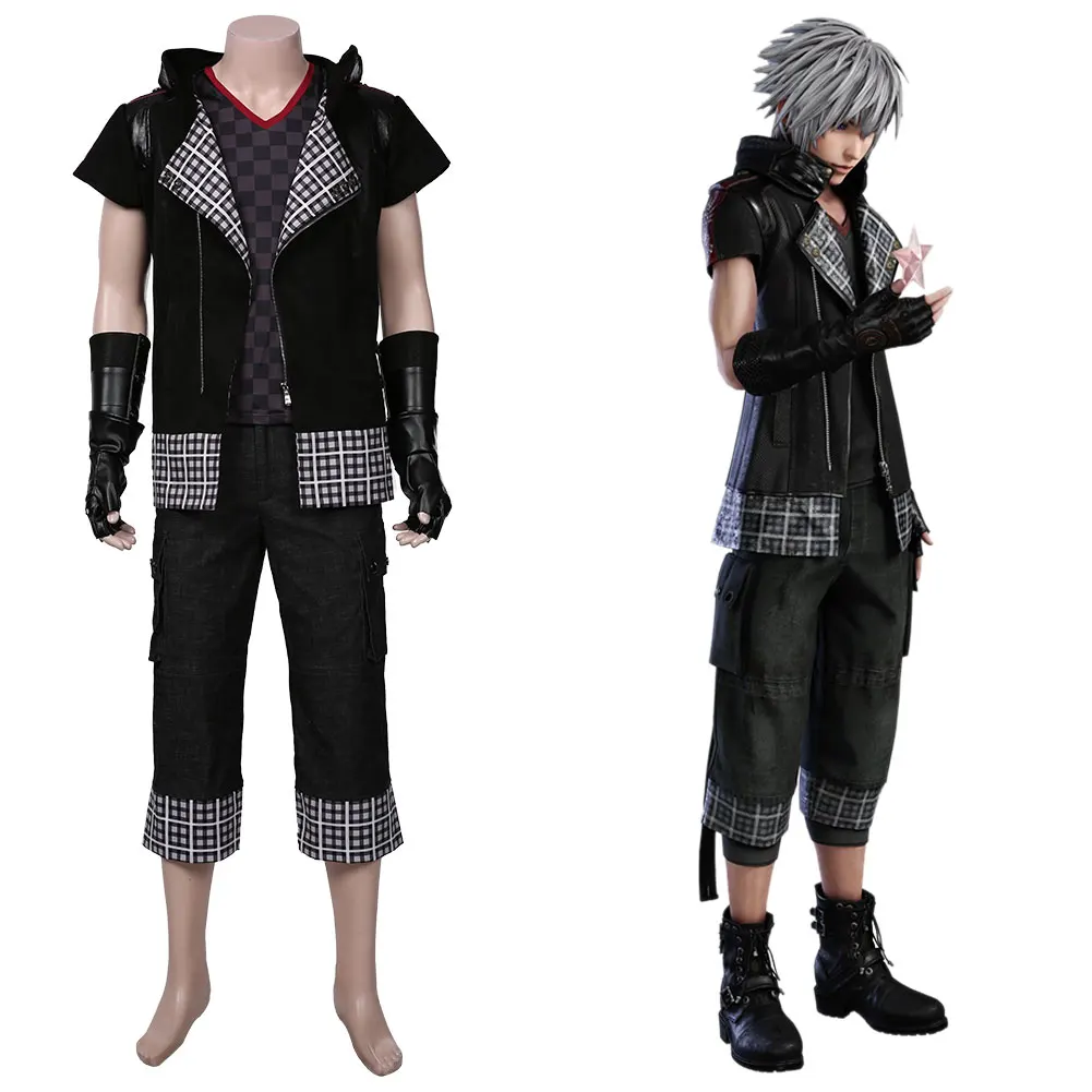 Костюм для косплея Kingdom Hearts III Yozora костюм из куртки жилета и брюк на Хэллоуин