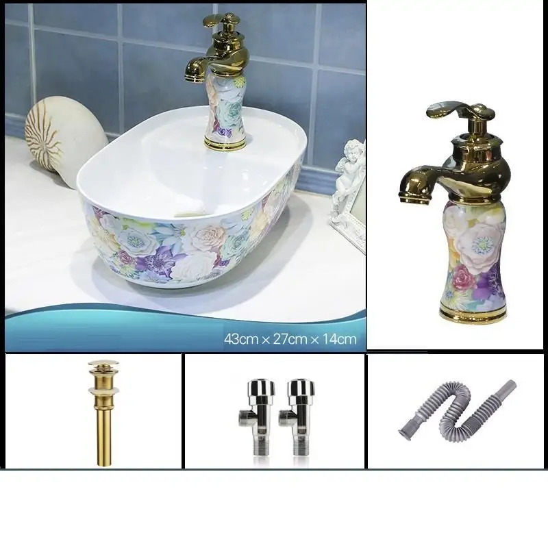 MODEL Q Encimera Lavandino Waschtisch судно Fregadero Bagno Salle De Bain умывальник Bassin Cuba Pia Banheiro раковина для ванной Lavabo - Цвет: MODEL Q
