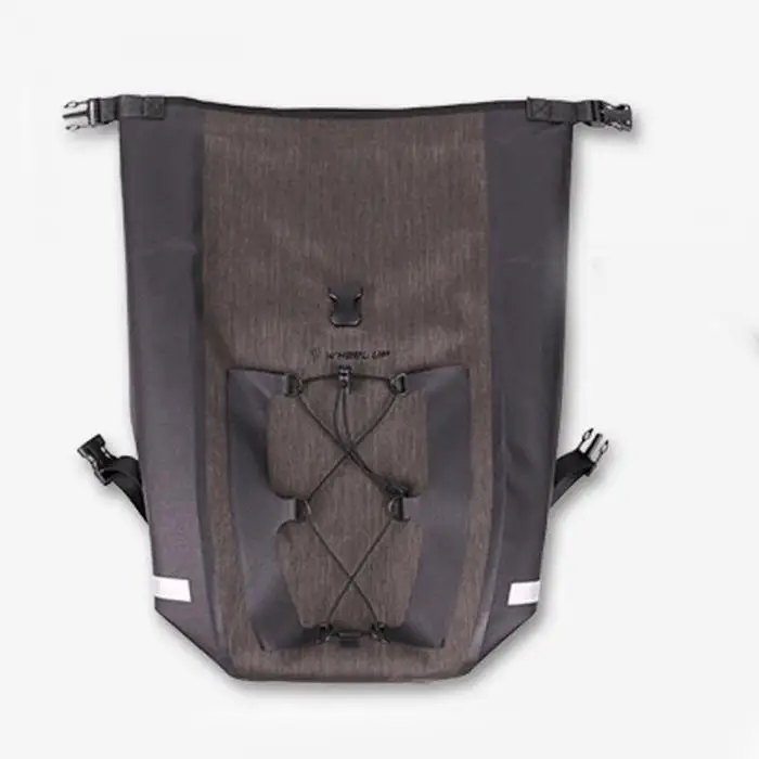 Wheel up Foldable Large 27L Storage Bicycle Saddle Bags Mountain Bike Wearproof Tail Seat Luggage Bag Outdoor Cycling Equipment