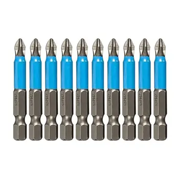 

10pcs Right Angle Screwdriver S2 Blue Turning Head Screwdriver Screwdriver Durable Drill Bit Hex Shank Drywall