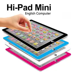 Mini ordenador portátil para niños, dispositivo de aprendizaje con Ipad en inglés, portátil, tableta de Entrenamiento Educativo