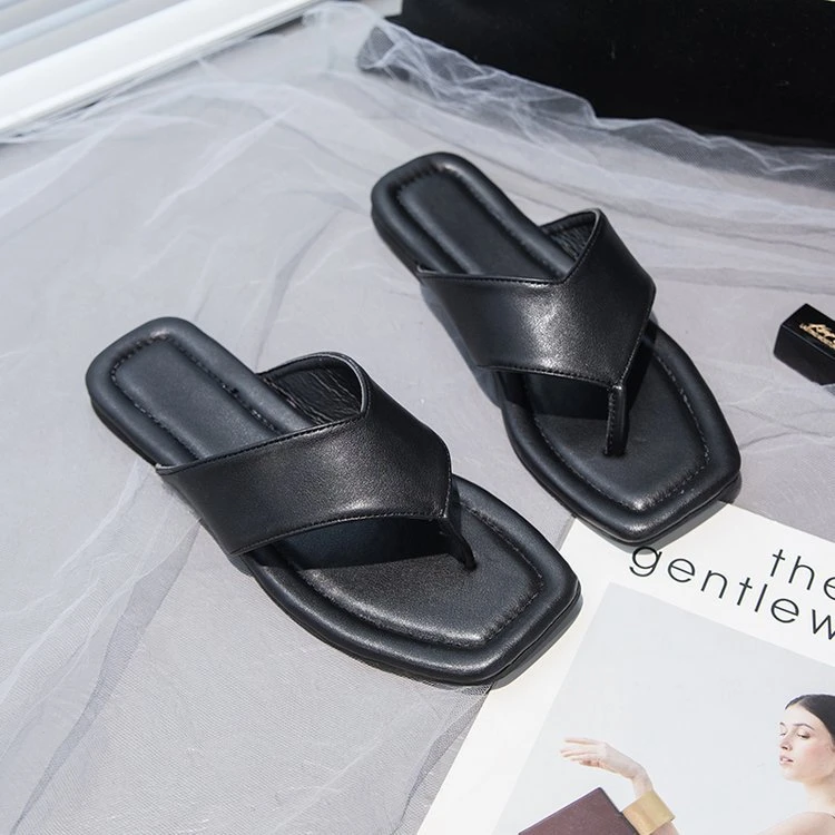 black wide width sandals