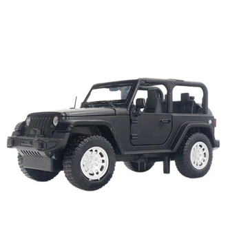 

1:32 Alloy Diecast Simulation Police Car Sound and Light Pull Back Toys Model Car Black