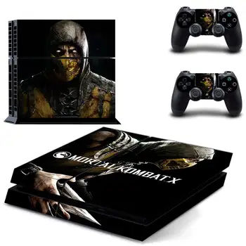 

Mortal Kombat Style PS4 Skin Sticker for Playstation 4 Console & 2 Controllers Decal Vinyl Protective Skins Style 6