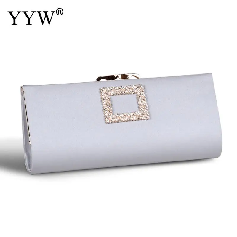 light grey Женский модный клатч и кошелек для свадебной вечеринки, вельветовый конверт, клатч с цепочкой, прочные сумки на плечо Pochette Femme - Цвет: light grey