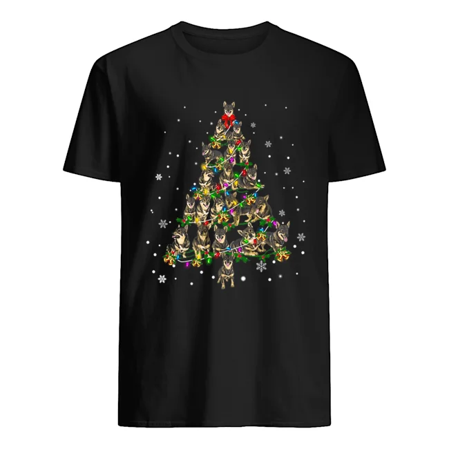 

Swedish Vallhund Christmas Tree T Shirt