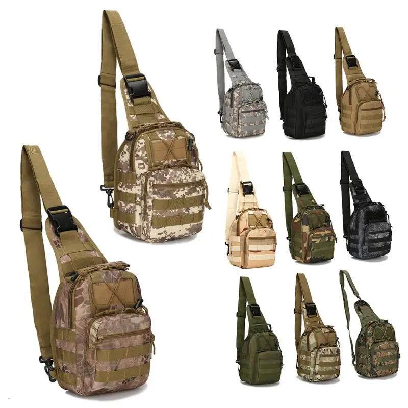 

Military Tactical Backpack Camouflage Molle Bag Shoulder Bag Hiking Camping Climbing Messenger Bags Backpack Hunting Daypack