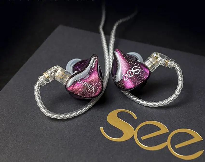 SeeAudio Vantina5 V5 5BA 5 Knowles Balanced Armature Tuning Customize HIFI Music Monitor DJ Studio Audiophile Earbuds Earphones