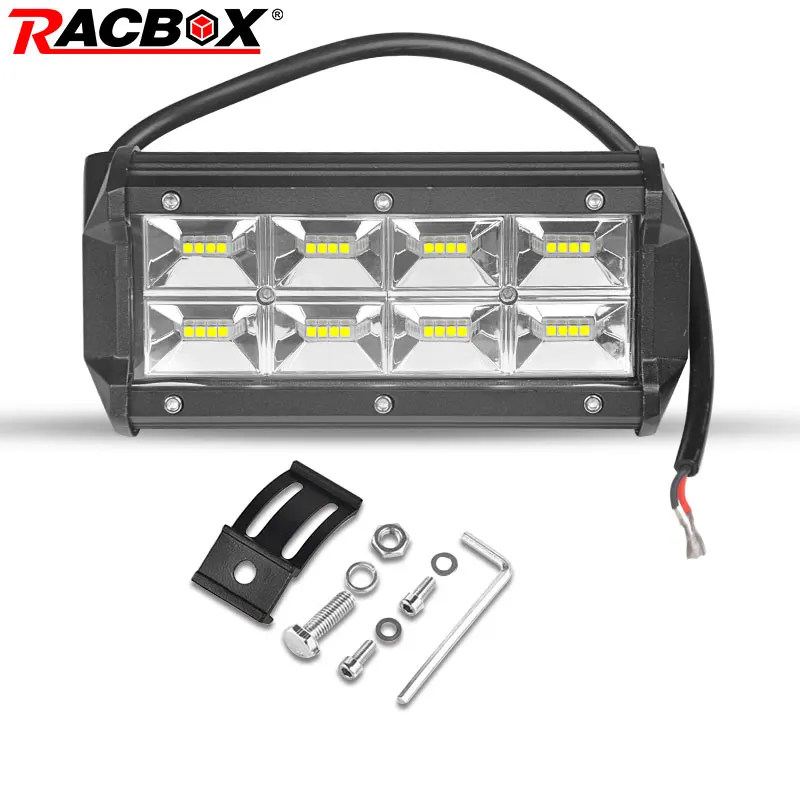 

New 7 Inch 32W wide flood beam Led work Light 6000K white for Work Driving Offroad Boat Car Tractor Truck 4x4 SUV ATV 12V 24V