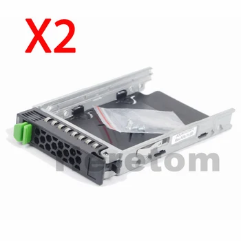 

2pcs/lot 2.5'' HDD Caddy Tray RX600 RX300 RX900 S5 S6 S7 S8 For Fujitsu SAS SATA HDD Drive Tray Caddy A3C40101974