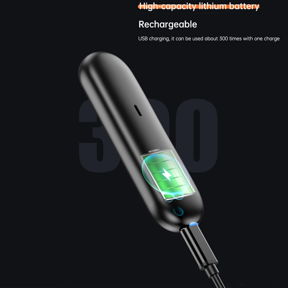 New Automatic Alcohol Tester LED Display Breath Tester USB Rechargeable Breath Alcohol Test Tool