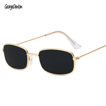 

Rectangle Sunglasses Men Women Brand Designer Sun Glasses Male Female Fashion Summer Gafas Feminino Oculos De Sol