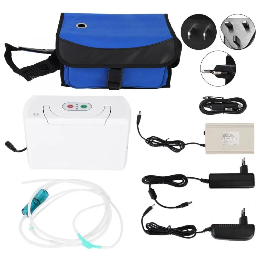 

Portable Small Oxygen Concentrator O2 Generator for Home Travel Car Oxygen Making Machines Health Care