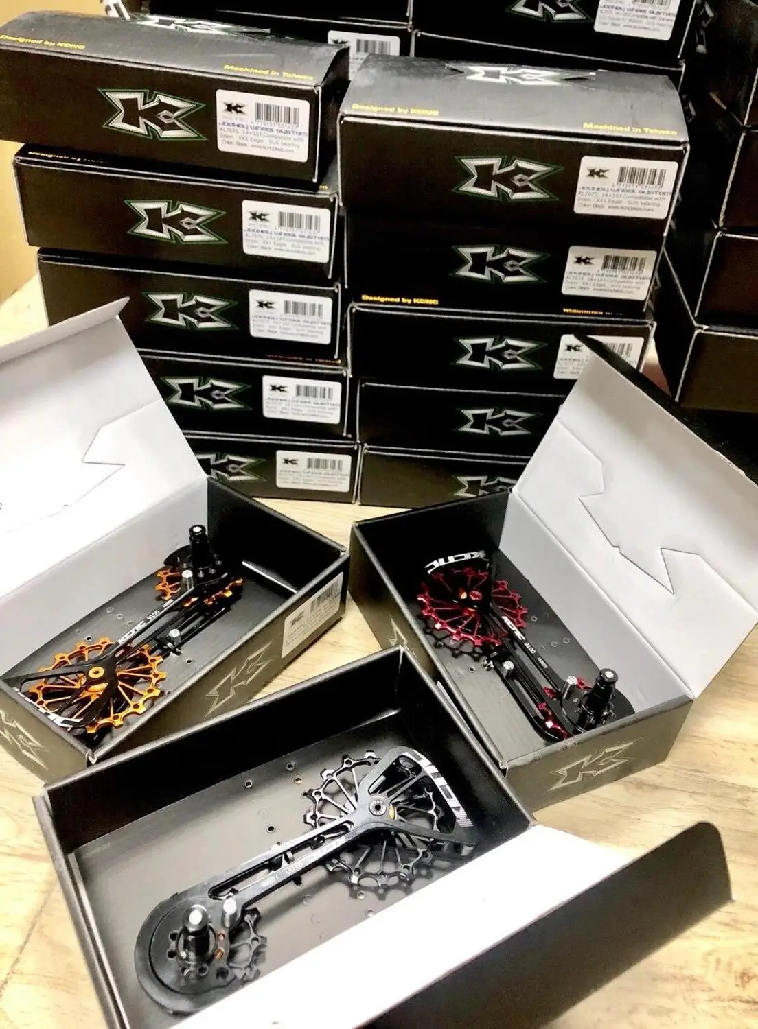 Шоссейный велосипед KCNC Большой шкив клетка для велосипеда ShiMano R8000 R8020 R8050 R8070 R9100