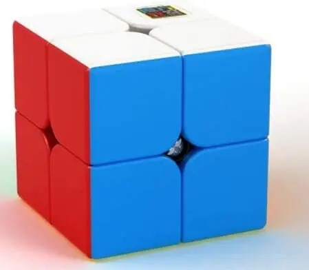 Elloapic Pack of 4 MoYu MOFANGJIAOSHI Cubing Classroom meilong Magic Cubes 2x...