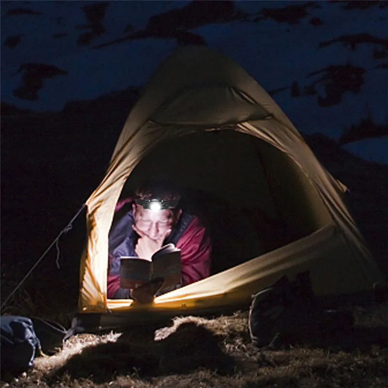 XML2/XPG2 LED Headlight Mini Head light USB 5 Mode Head Lamp Flashlight 18650 Battery For Camping Hunting