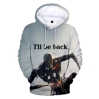 

New 3D Kpop Hoodies sweatshirt print Hot Movie Terminator Dark Fate Men/Women Fashion Casual Loose Kid/Children Clothing