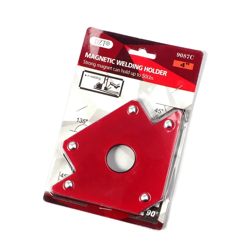 50Lb Magnetic Welding Holder Arrow Shape Multiple Angles Holds Up To For Soldering Assembly Welding Pipes Installation Soldering