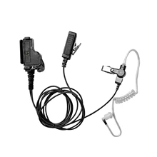 

Acoustic Tube Surveillance Headset Single Wire Earpiece with Reinforced Cable for Motorola Radios