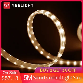 

YEELIGHT 5m LED Smart Light Strip White Color Adjustable Extendable Light Band App Remote Control