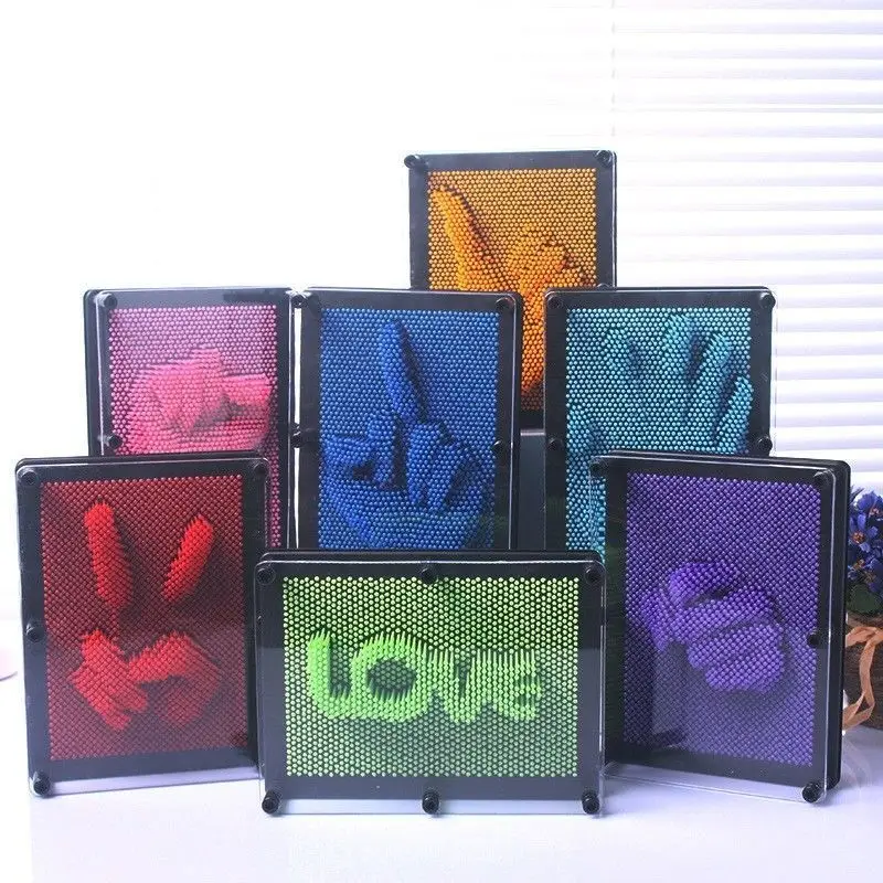 1Pc Novelty Fingerprint Needle 3D Antistress Clone Toy For Christmas Gift Decor Random Color | Дом и сад