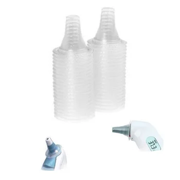 

20pcs Ear Thermometer Replacement Lens Filters Probe Covers For Braun Thermoscan Ear Thermometer Transparent ABS