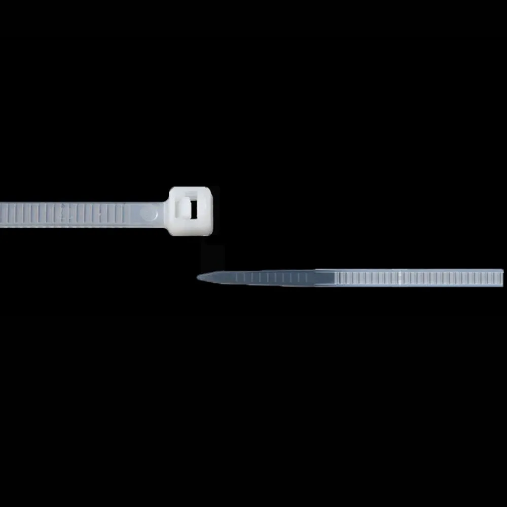 20/50/100 шт. 4X200 мм белый цвет молочный кабель провод кабельные стяжки самоблокирующиеся Нейлоновые кабельные стяжки