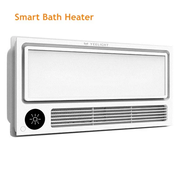 Bath Heater Yeelight умный нагреватель для ванной Bluetooth мобильное приложение Дистанционное управление 8 в 1 нагреватель для ванны 3 шестерни скорость быстрого нагрева нагреватель для ванной - Цвет: Bath Heater