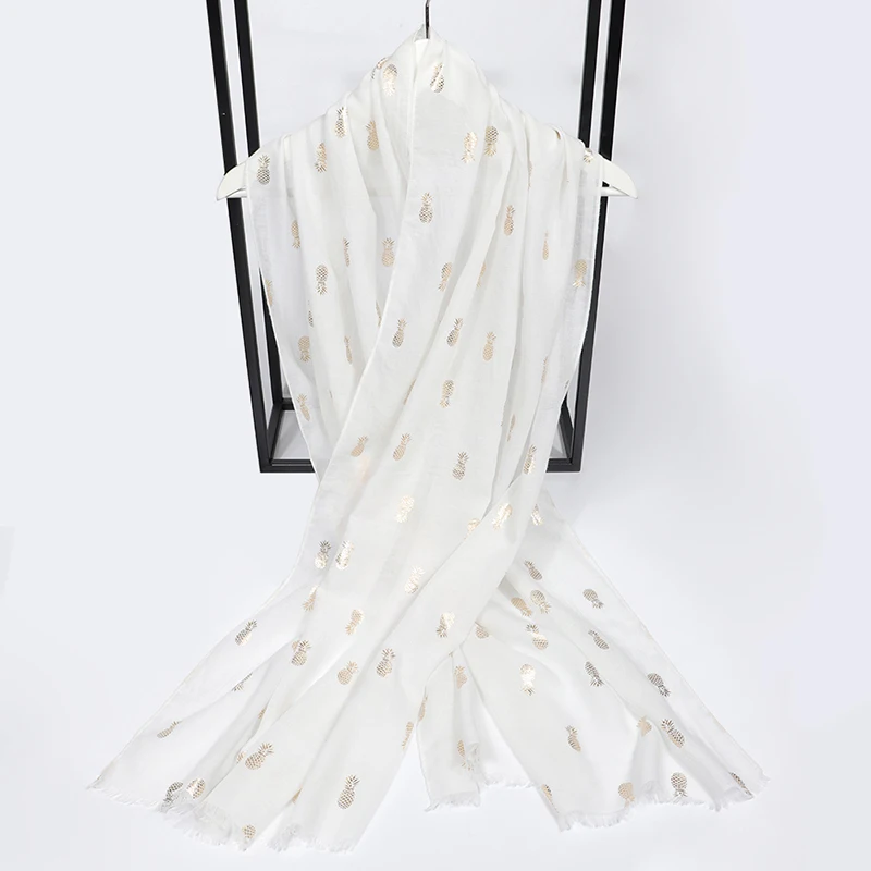 Женский роскошный брендовый шелковый шарф 2018 женский из хлопка принт в виде