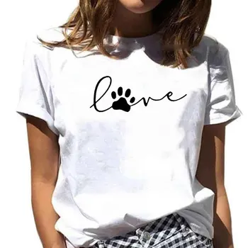 

LOVE Graphic Printed Tshirt Women Short Sleeve Cotton T Shirts Woman Black White Loose T Shirt Women Tops Women 2020