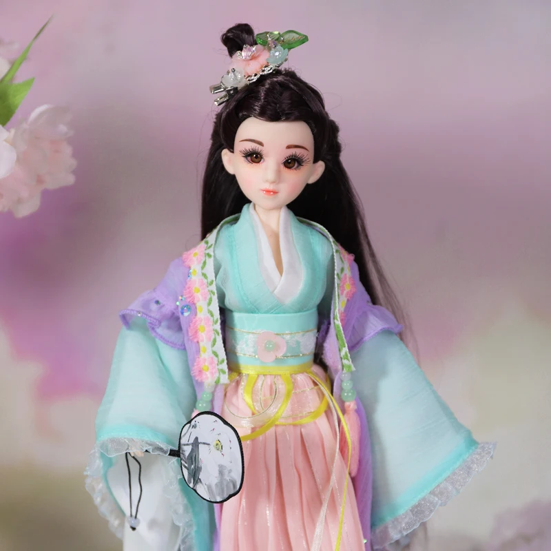 Мм девушка 1/6 BJD кукла Очарование Востока имя в цветочном потоке включая одежду подходит для ручная работа кукла Pullip, Ледяной, Blyth, Licca