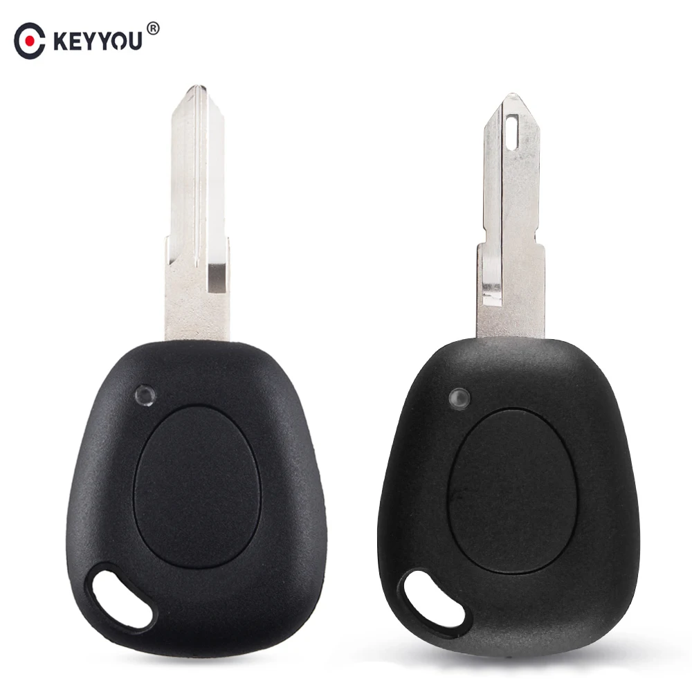 KEYYOU 15x1 Кнопка Замена ключа автомобиля крышка брелок чехол для Renault Megane Scenic Лагуна Espace Clio NE72/VAC102 ключ лезвие