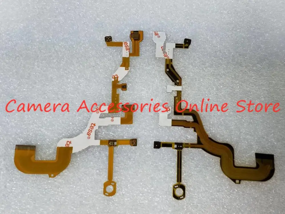 NEW Lens Back Main Flex Cable For SONY DSC-WX300 DSC-WX350 WX300 WX350 Digital Camera Repair Part + Sensor + Socket afbeelding