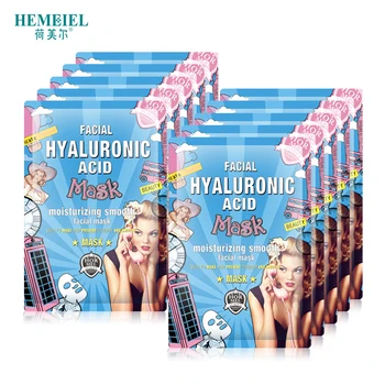 

HEMEIEL Korean Face Care Moisturizing Hyaluronic Acid Facial Mask Anti Aging Whitening Hydrating Skin Care Cosmetic Sheet Mask