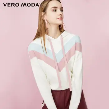 

Vero Moda Women's Drawstring Drop-shoulder Hooded Pullover Sweater Knit Top | 319313554