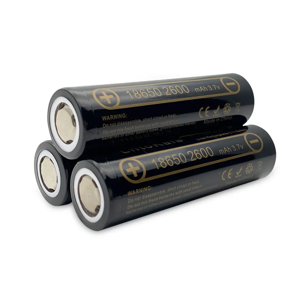 100% Новый оригинальный LiitoKala Lii 26A 18650 аккумуляторная батарея 2600mAh 3 7v литиевая для