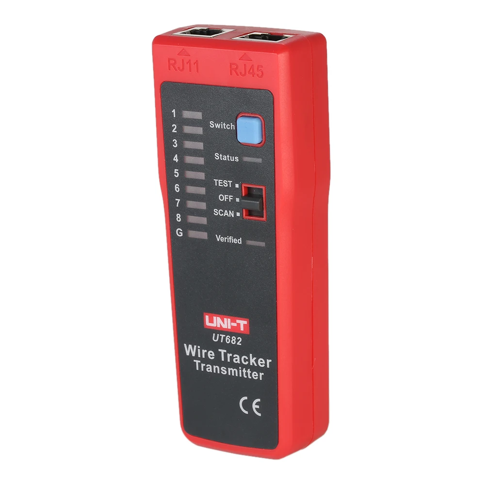UNI-T UT682 Многофункциональный ручной тестер провода трекер RJ11 RJ45 кабель искателя провода инструмент тестирования для обслуживания сети